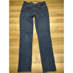 Levis Women's Mid Rise Skinny Blue Jeans Size 4 Measure 26x29